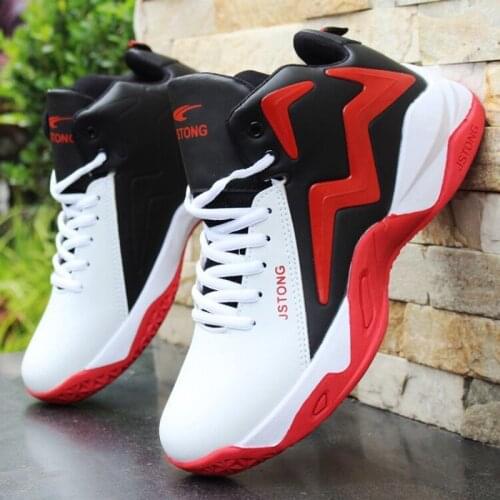 New Men Basketball Shoes High-Top Comfortable Training Sneakers Male Cushioning Light Athletic Sport Tennis Shoes Youth Zapatos