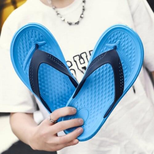 Summer Flip Flops Mens New Lightweight And Comfortable Household Slippers EVA Outdoor Youth Fashion Non-Slip Sandals Beach Shoe