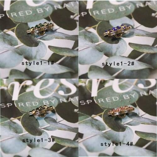 10 Stks/set Diy Pendant Buttons Pearl Button Lichtmetalen Diamante Crystal Bruiloft Decoratie Naaien Decor Haaraccessoires