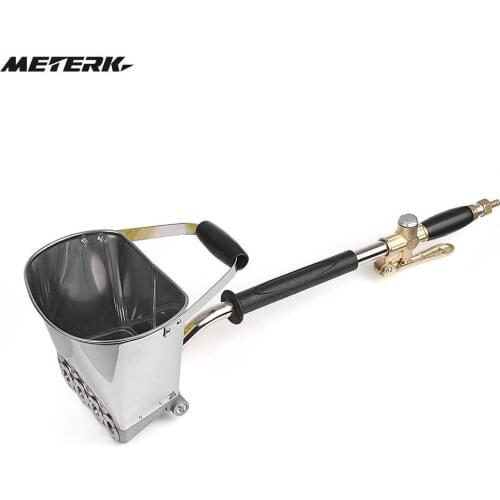 Professional Wall Mortar Sprayer Machine Stucco Shovel Hopper Ladle Cement Spray Machine Air Stucco Sprayer Hopper Machines