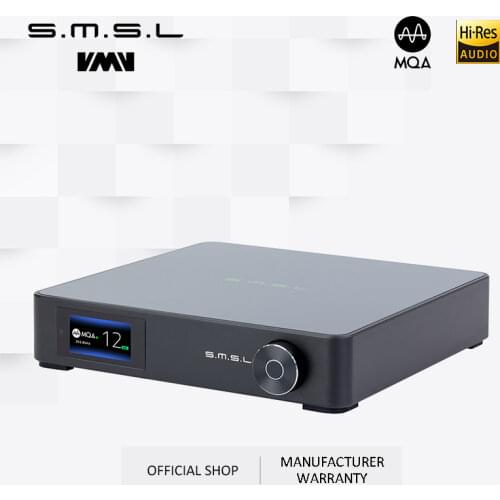 SMSL M400 AUDIO DAC Bluetooth5.0 Support MQA Decoding Full Balanced 24bit/192kHz UAT Decoder AK4499 DSD512 PCM 768kHz/32bit