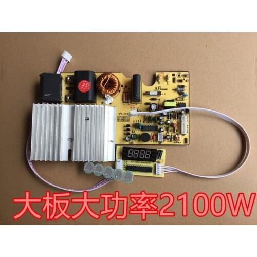 Universal 2100w induction cooker touch screen motherboard universal board universal circuit board conversion board repair parts