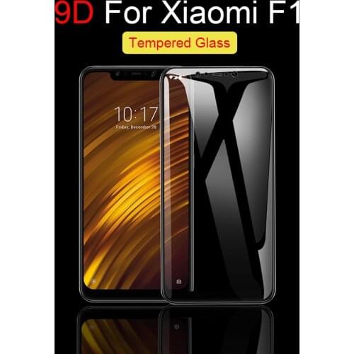 Full Cover Glass For Xiaomi Pocophone F1 Screen Protector Tempered Glass For Xiaomi Pocophone F1 Film For Pocofone F1 Glass