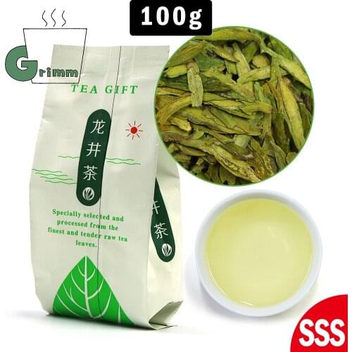 2021 Year Hangzhou Green Cha Tea Xihu Dragon Well Long Ching Chinese Tea 100g