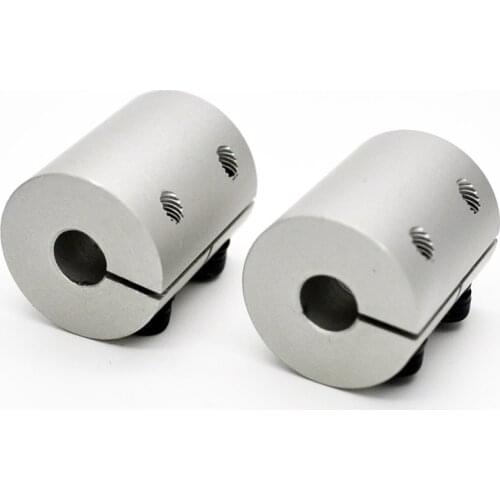 Rigid Shaft Coupler Clamp 12mm to 12mm 5Pcs Stepper Servo Motor Coupling D25 L30 3D Printer