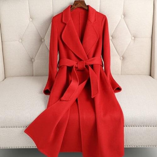Winter Coat Long Wool Coat Women Autumn Korean Style Woman Jacket Fashion Ladies Coats and Jackets Women Casaco Feminino WPY1432