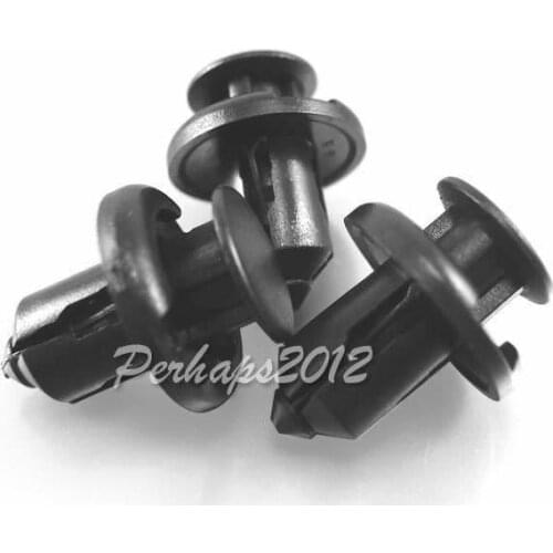 100x Nylon for Fastener Rivet Push-Type Retainer Clips 91503-SZ3-003