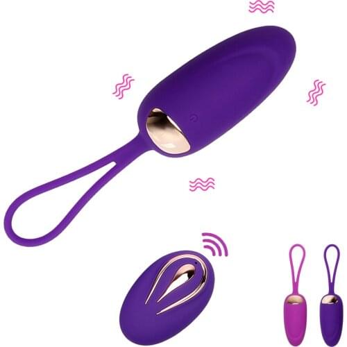 12 Speeds Vibrating Egg Waterproof Wireless Remote Control USB Charge Clitoris Stimulator Sex Toys for Women