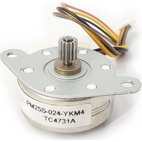 2 Phase 25 Stepper Motor Permanent Magnet PM25S-024 Motors Stepping Motor With 13 Gears For Home Sewing Machines Printer Scanner