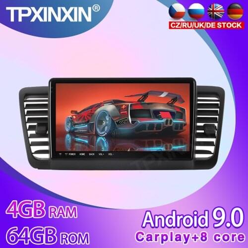 Android 9 Tesla Radio Screen For Subaru Legacy For Subaru Legacy Car GPS Navigation Auto Head unit Multimedia Player