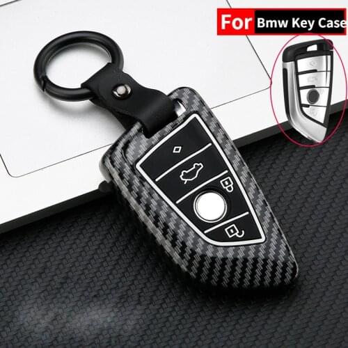 Abs Car Key Case Cover Key Bag for Bmw F20 G30 G20 X1 X3 X4 X5 G05 X6 Accessories Car-Styling Holder Shell Keychain Protection