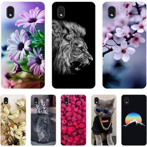 For Samsung Galaxy A01 Core Case Back Cover Soft Silicone TPU Phone Cases for Samsung A01 Core A 01 A01Core Case Coque Bumper