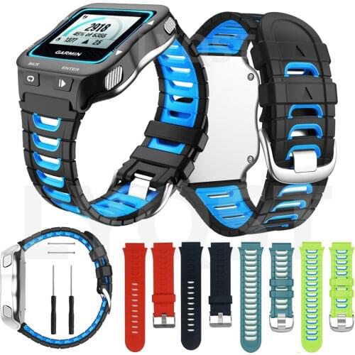 Colorful Silicone Wrist Band For Garmin Forerunner 920XT 920 XT Strap With Srews+Utility Knife Smart Watch Wristband Accessory