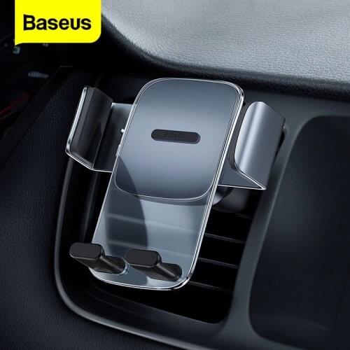 Baseus Gravity Car Phone Holder Suction Cup Universal Telephone Car Holder Stand Mount Car GPS Support For iPhone Xiaomi Huawei
