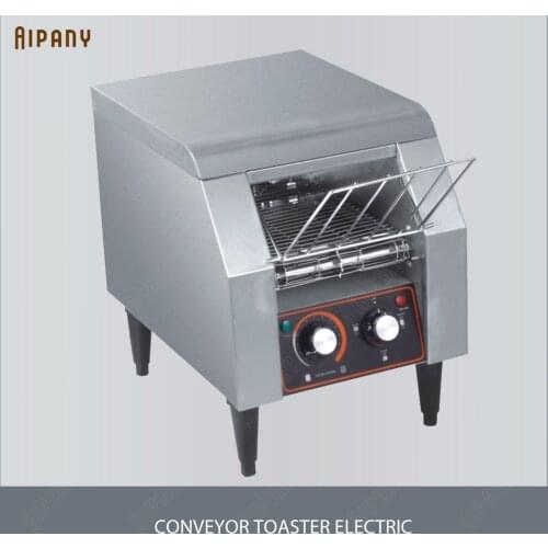 ECT2415 electric commercial conveyor toaster countertop stainless steel bun pizza toast bread toaster breakfast equipment