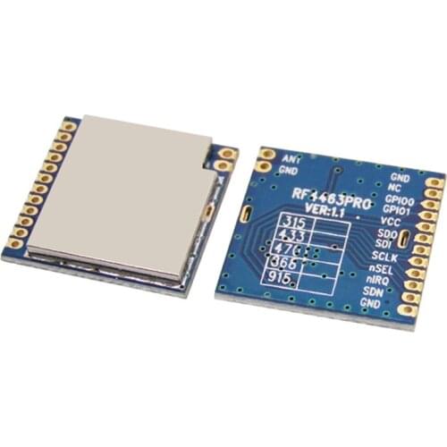 G-NiceRF 10PCS RF4463PRO High Power Wireless Transceiver Module with High Performance Si4463 315mhz RF Transmitter and Receiver