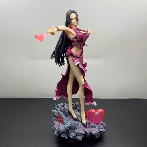 35CM PVC Luffys Lover Boa Hancock Figure Collectible Model Statue Decorations Doll Toys For Adult