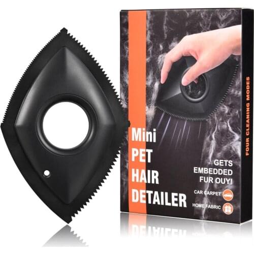 Mini Pet Hair Remover Brush Pet Hair Detailer Dog Cat Hair Remover For Cleaning Carpets Sofas Home Furnishings Car Interiors