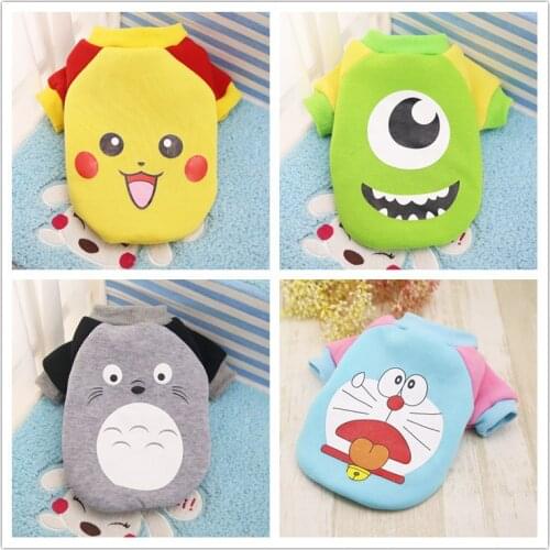 New Fashion Autumn And Winter Dog Clothes For Small Dogs Chihuahua Coat For Cat Dog Warm Coat Soft Cotton Pet Clothing XS-XXL