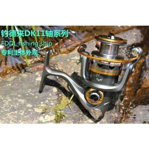 1000-6000 Full Size 11 ball bearing front drag spinning reels. Fishing Reel Free Shipping