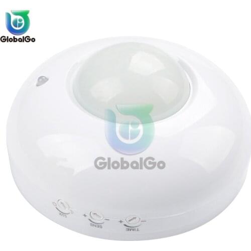 LED Lamp AC110-240V 360 Degree PIR Infrared Motion Sensor Switch Lights Lighting PIR Switch Sensor