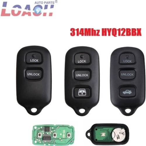 2/3 Buttons Remote Car key For Toyota Sequoia 2001 2002 2003 2004 2005 2006 2007 2008 For Toyota HYQ12BAN HYQ12BBX Original key