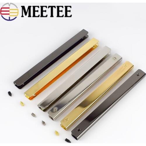 5/10Pcs 10cm Bag Corner Screws Clip Edges Protector Metal Buckles Bag Purse Decoration Corners DIY Leather Crafts Accessories