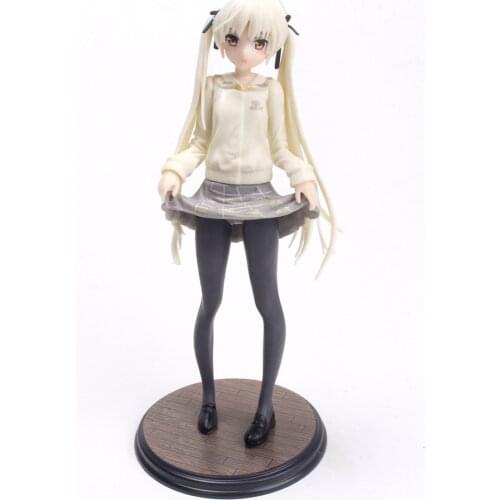 17CM anime figure uniform Yosuga no Sora Figure PVC Action Anime Collection Peripherals Doll Model Toys Figure for children gift