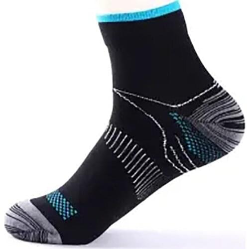 USHINE New Miracle Foot Compression Socks Anti-fatigue Plantar Fasciitis Heel Spurs Pain Sock Men Women Sports Socks Hot Sale