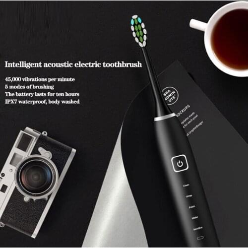 Everwhite Electric Toothbrush Upgrade Five Level Wireless Charger Base Couple Student Party Waterproof Soft Wool