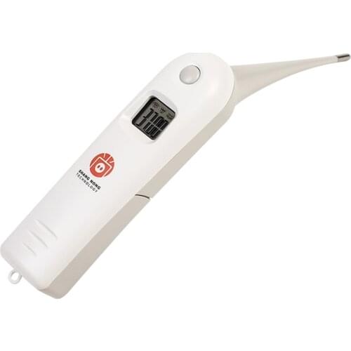 Animal Electronic Thermometer Pet Digital Thermometer Fast Rectal Thermometer for Dogs Pig Horse Body Temperature Measuring