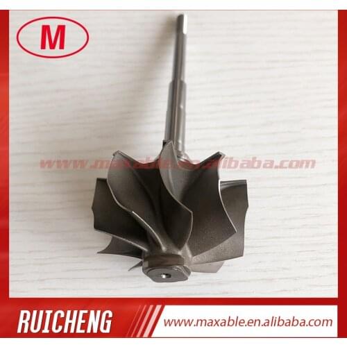 G25-550 G25-660 forward 53.85/49.36mm 9 Blades turbine shaft wheel/turbo wheel