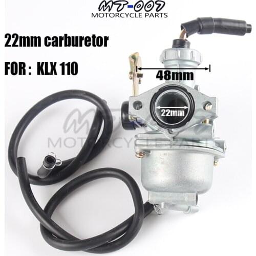Carburetor For Kawasaki KLX 110 KLX110 Carb Hand cable Choke Motorcycle Dirt Pit Bike ATV Part 2002-2013