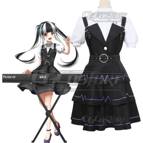 Cosplay Costume Anime Bang Dream! Nyubara Reona RAISE A SUILEN Dresses Christmas Halloween Free shipping CG525