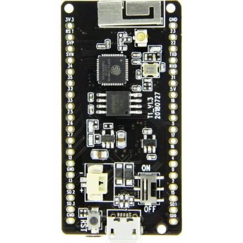 LILYGO TTGO T1 ESP-32 V1.3 Rev1 Wifi Module And Bluetooth And SD Card Bord 4MB FLASH