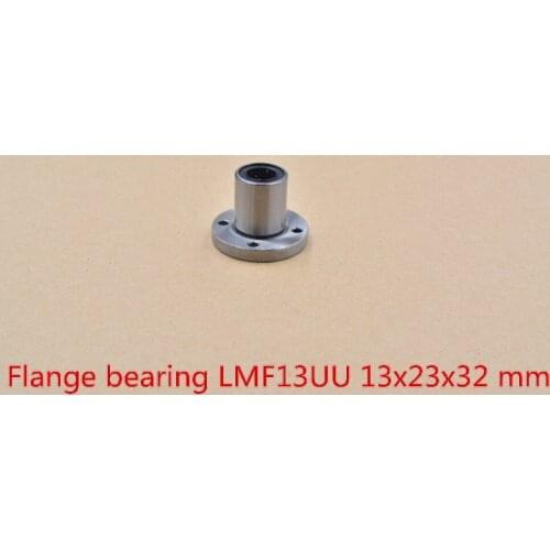 LMF13UU 13mmx23mmx32mm round flange linear ball bearing bushing for rod shaft cnc part 1pcs