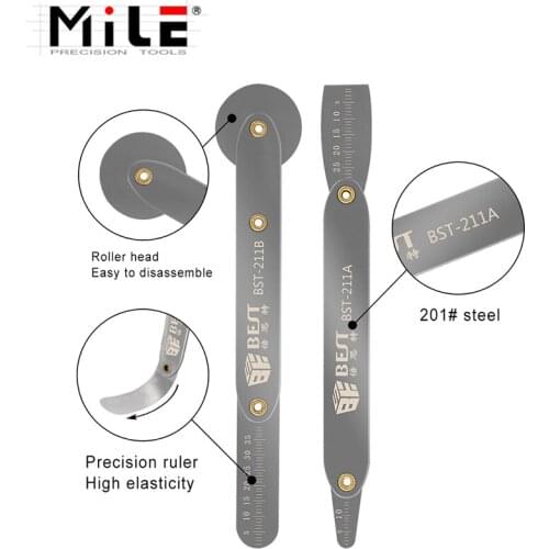 MILE Universal Mobile Phone Repair Opener Tool Metal Disassemble Crowbar Metal Steel Pry for Mobile Phone Hand Tool Set