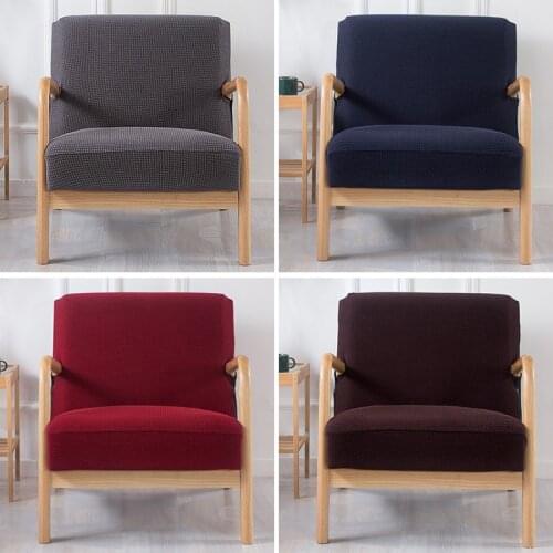 Nordic Armchair Cover Accent Chairs Slipcovers for Living Room Single Sofa Protector Balcony Lounge Chair Covers Home Decor