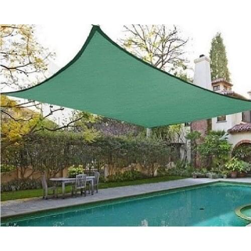 Garden Canopy Cover Mesh Length 1m x Width 2m 95% Dark Green Decoration Camping Fence Net Durable Quality First Class Plastic