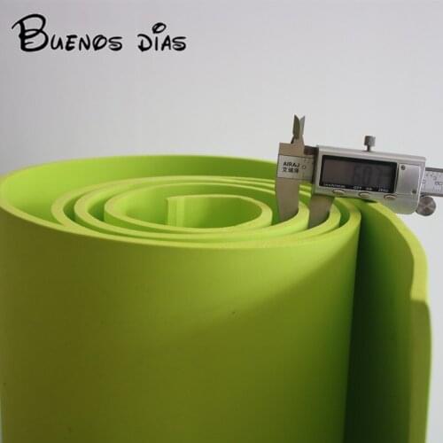 SGS passed lemon green6mm thickness Eva foam sheet,Handmade cosplay material Size 50cm*200cm