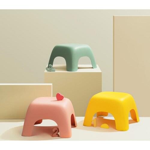 Step Stool Training Child Baby Seat Living Room Bedroom Non-slip Bath Bench Kids Stool Changing Shoe Stool Children Furniture