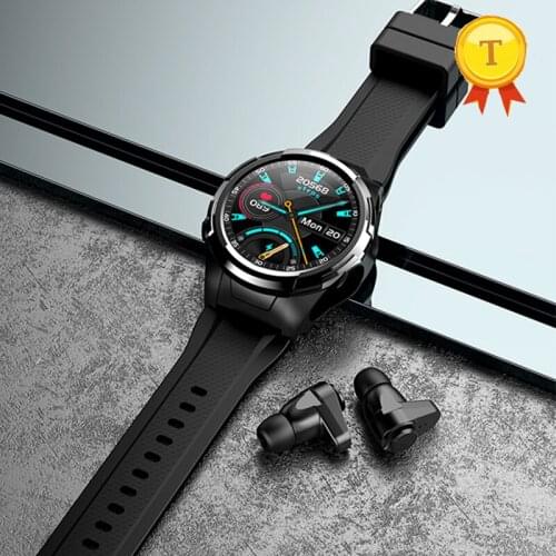 TWS Smart Bluetooth Headset Fitness Bracelet Heart Rate blood pressure Monitor body temperature Smart Bracelet Sports wristWatch