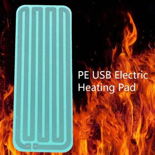 Winter Portable Warm Plate USB Heating Heater Safe Heating Warmer Pad for Mouse Pad Shoes Golves 1pc