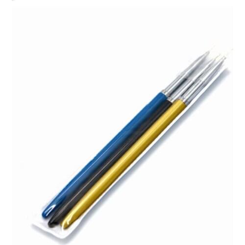 3pcs/set Nail Art Brush Liner Painting Pen 3D Tips DIY Acrylic UV Gel Brushes Drawing Flower Line Grid French Design Manicure