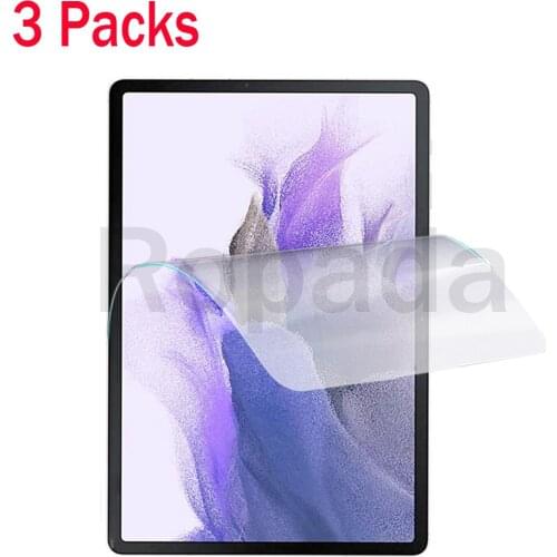 3 packs soft PET screen protector for Samsung galaxy tab S7 FE SM-T730 SM-T736B 12.4 protective film