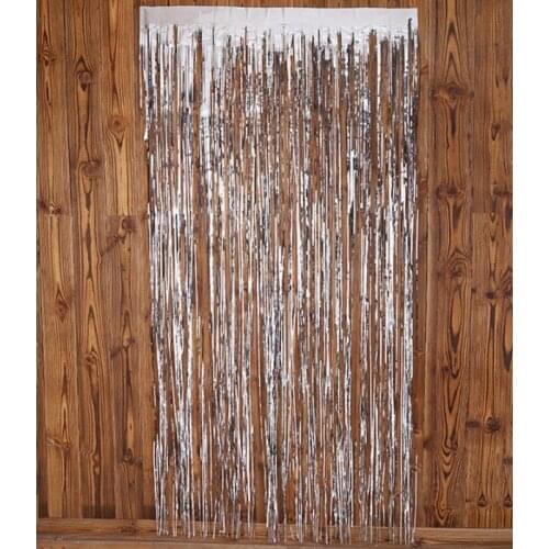 5pcs Wedding rain silk decoration new year christmas day party decoration photo background birthday party decoration ribbon