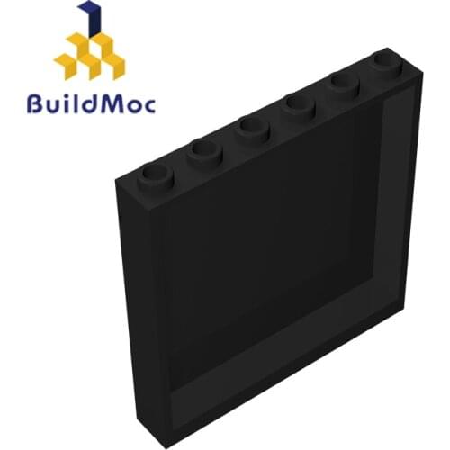 BuildMOC 59349 35286 Panel 1x6x5 brick high-techalalal Changeover Catch For Building Blocks Parts DIY Educat