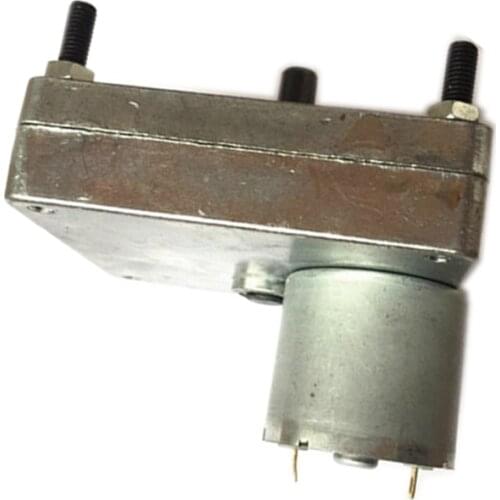 77MM DC Gear Motor For Sanitation Sweeper Sprinkler Reducer Motor Accessories 12V 2rpm 77GF520