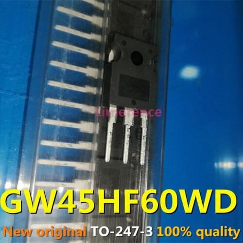 5PCS GW45HF60WD TO247 STGW45HF60WD TO-247 new and original IC Chipset Support recycling all kinds of electronic components
