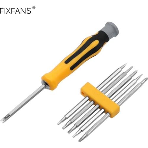 12 in 1 Precision Electronics Screwdriver Torx T5 T6 T7 T8 T10 T15 Screwdriver Bits Set for XBOX One 360 for PS3 PS4 Repair Tool